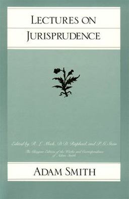 Lectures on Jurisprudence  9780865970113 Front Cover