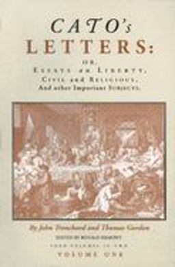 Cato's Letters Vol 1 Cl  9780865971301 Front Cover