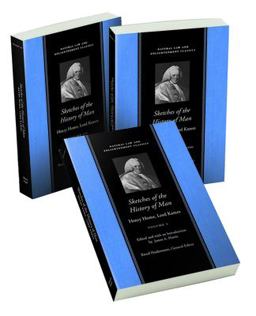 Sketches of the History of Man -- 3-Volume Set  9780865975057 Front Cover