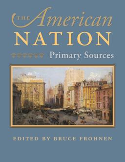 American Nation Primary Sources  9780865977303 Front Cover