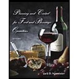 Planning and Control for Food and Beverage Operations Planning and Control for Food and Beverage Operations