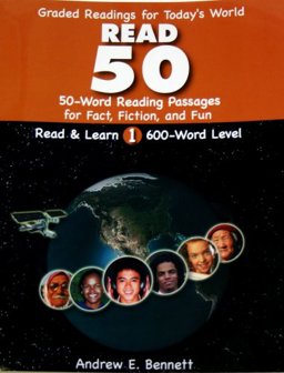 Read 50 Graded Readings for Today's World, 50-Word Reading Passages  9780866472265 Front Cover