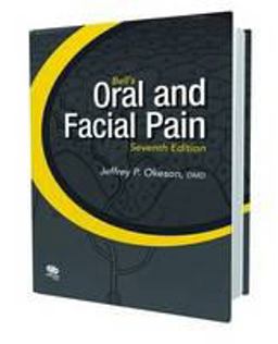Bell’s Oral and Facial Pain:  9780867156546 Front Cover
