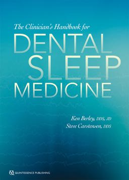 The Clinician’s Handbook for Dental Sleep Medicine:  9780867158137 Front Cover