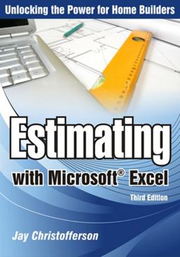 Estimating with Microsoft Excel 3rd 9780867186475 Front Cover