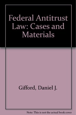 Federal Antitrust Law