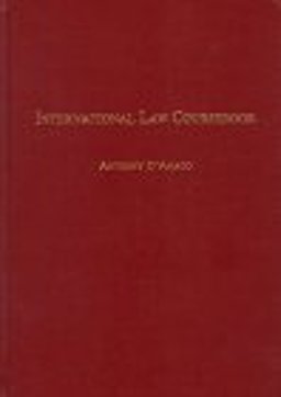 International Law Anthology 3rd 9780870843600 Front Cover