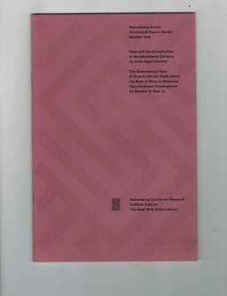Race and the Constitution in the Nineteenth Century