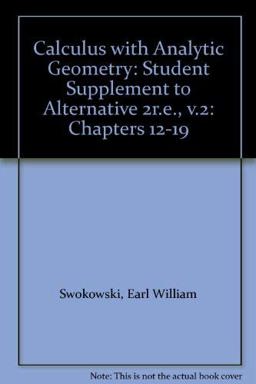 Calculus with Analytic Geometry 2nd 9780871501776 Front Cover