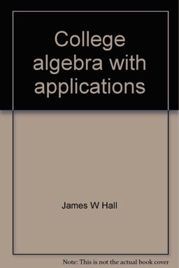College Algebra with Applications