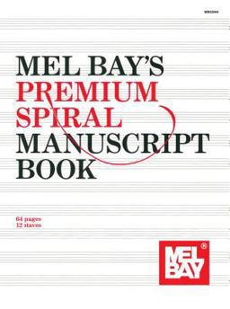 Premium Spiral Manuscript Book  9780871666413 Front Cover
