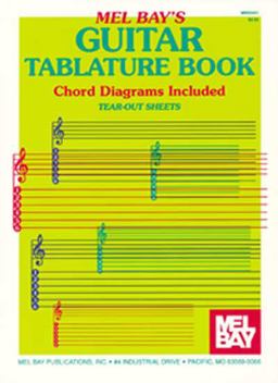 Guitar Tablature Book  9780871667687 Front Cover