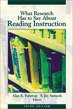 What Research Has to Say about Reading Instruction 3rd 9780872071773 Front Cover