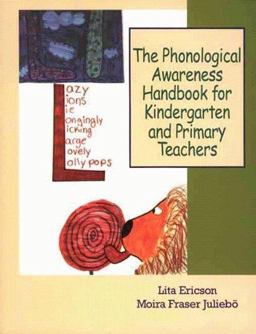 Phonological Awareness Handbook for Kindergarten and Primary Teachers  9780872071803 Front Cover
