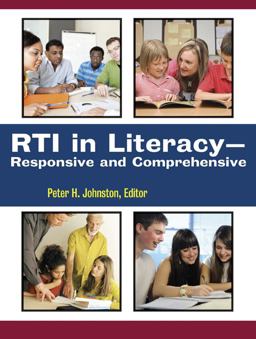 RTI in Literacy Responsive and Comprehensive  9780872078369 Front Cover
