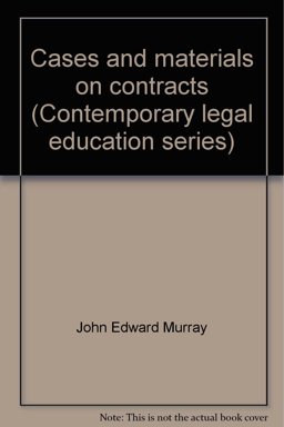 Cases and Materials on Contracts