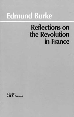 Reflections on the Revolution in France  9780872200210 Front Cover