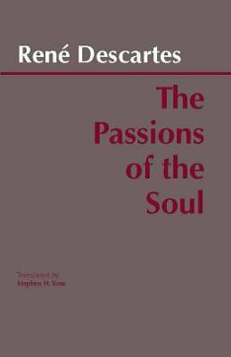 Passions of the Soul  9780872200357 Front Cover