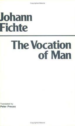 Vocation of Man  9780872200371 Front Cover