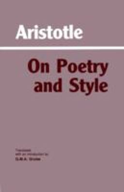On Poetry and Style  9780872200722 Front Cover