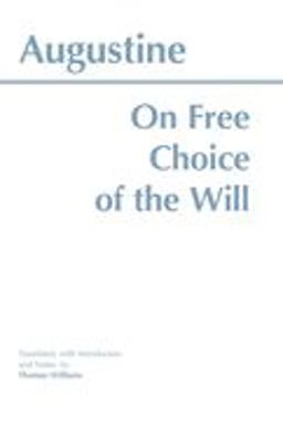 On Free Choice of the Will  9780872201880 Front Cover