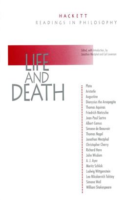 Life and Death  9780872202085 Front Cover