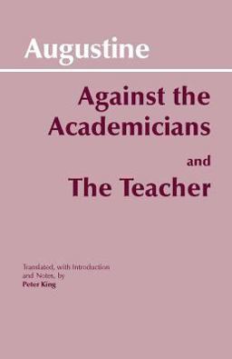 Against the Academicians and the Teacher  9780872202122 Front Cover
