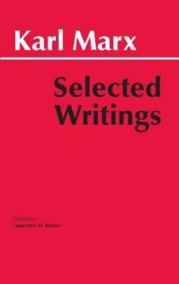 Marx: Selected Writings  9780872202184 Front Cover