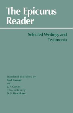 Epicurus Reader Selected Writings and Testimonia  9780872202412 Front Cover
