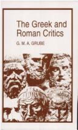 The Greek and Roman Critics