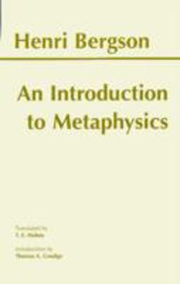 Introduction to Metaphysics  9780872204744 Front Cover