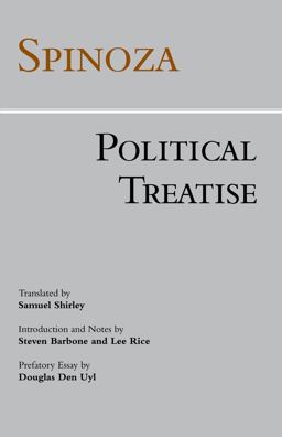Political Treatise  9780872205444 Front Cover
