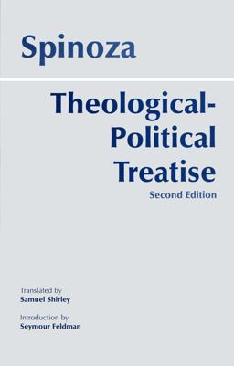 Theological-Political Treatise 2nd Edition 2nd 9780872206076 Front Cover