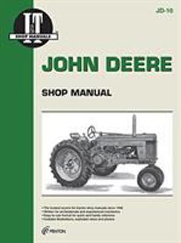 John Deere Shop Manual: Models 50 60 And 70  9780872880696 Front Cover