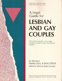 A Legal Guide for Lesbian and Gay Couples