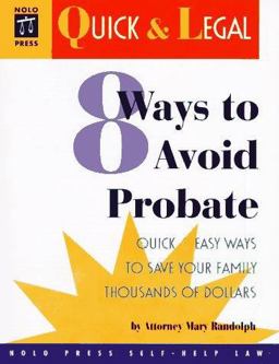 Eight Ways to Avoid Probate 1.2 Eight Ways to Avoid Probate 1.2