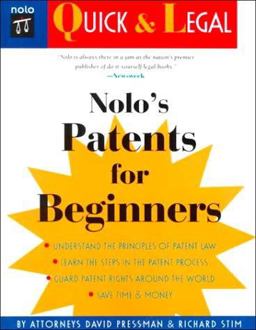 Nolo's Patents for Beginners