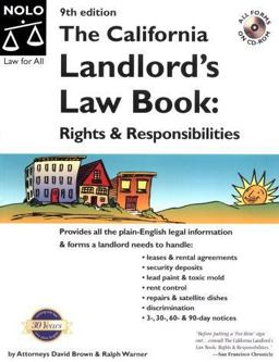 The California Landlord's Law Book