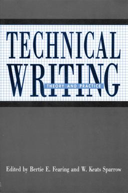 Technical Writing  9780873521819 Front Cover