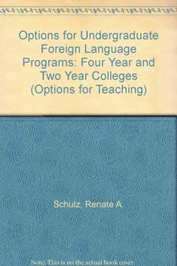 Options for Undergraduate Foreign Language Programs