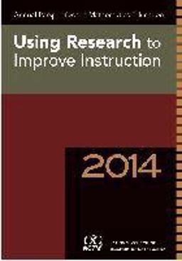 Annual Perspectives in Mathematics Education 2014 Using Research to Improve Instruction 1st 2014 9780873537612 Front Cover