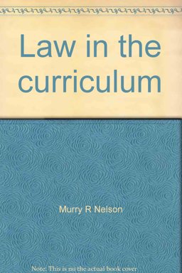 Law in the Curriculum