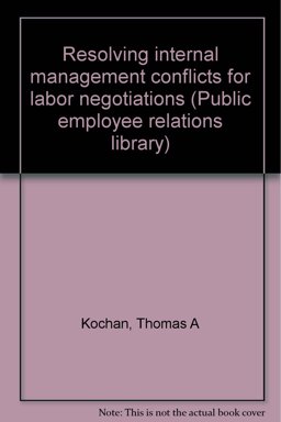 Resolving Internal Management Conflicts for Labor Negotiations