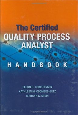 Certified Quality Process Analyst Handbook  9780873897099 Front Cover