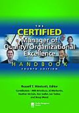 The Certified Manager of Quality/Organizational Excellence Handbook:  9780873898614 Front Cover