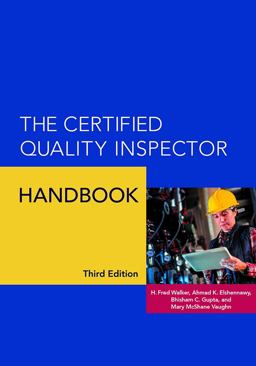 Certified Quality Inspector Handbook  9780873899819 Front Cover
