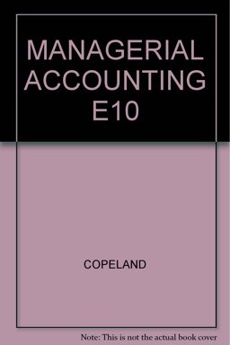 Managerial Accounting E10