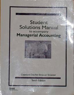 Managerial Accounting (Ssm)
