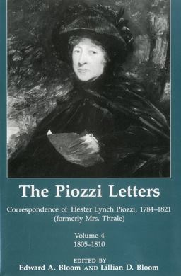 The Piozzi Letters V4 The Piozzi Letters V4