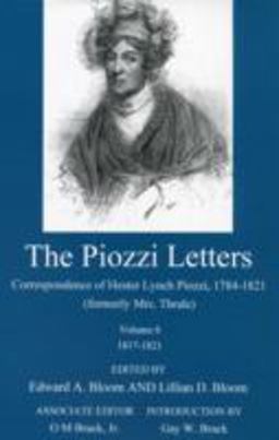 The Piozzi Letters V6 The Piozzi Letters V6